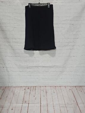 Classic Black Midi Skirt